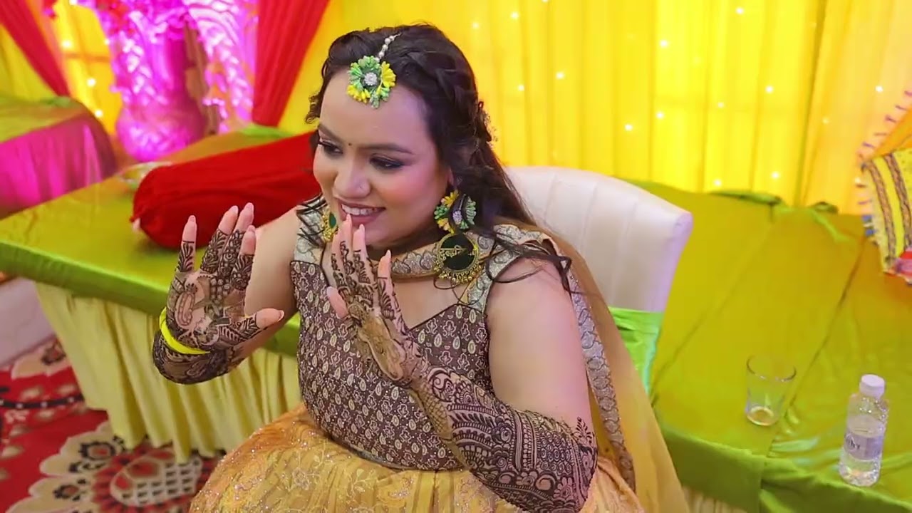 Shruti's Haldi Teaser 🌻💛🏵🍯
