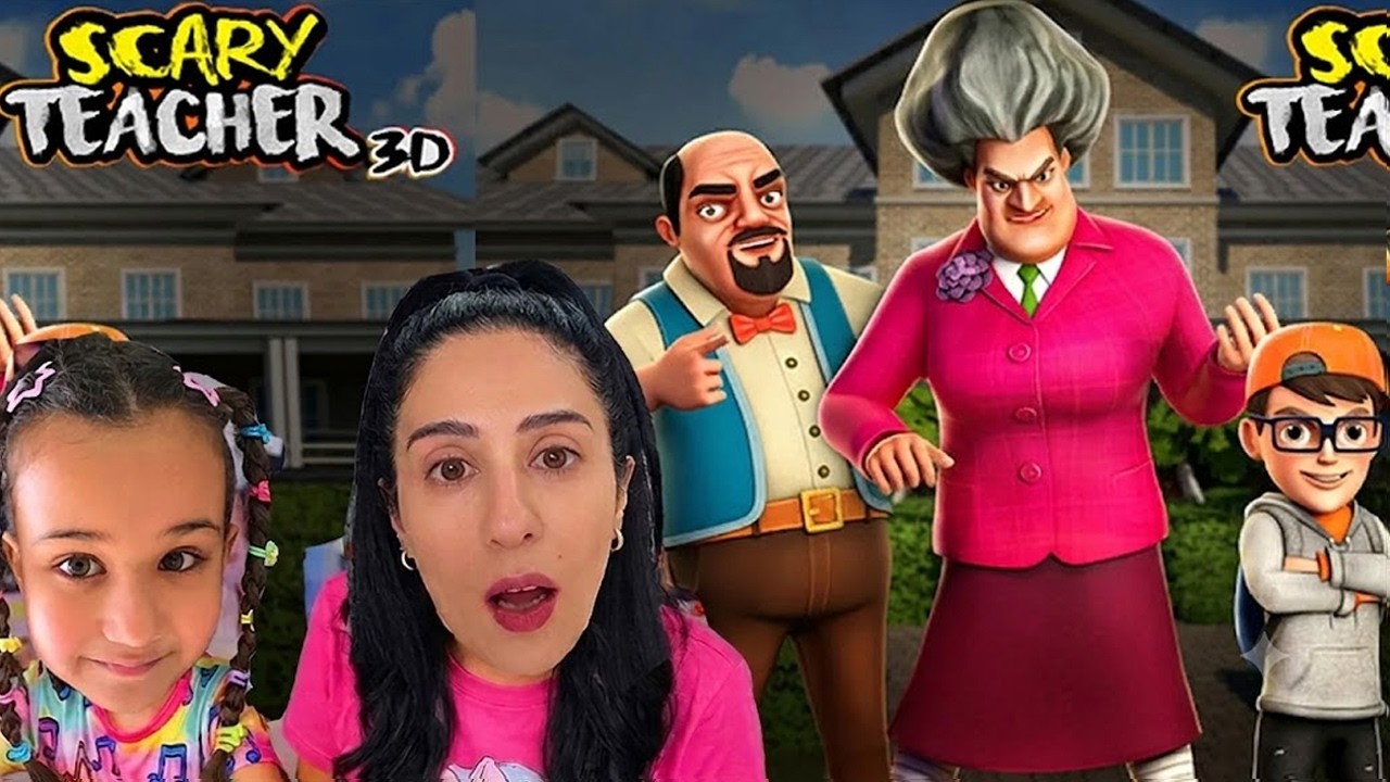 Scary Teacher Kışkırtma Esra Games
