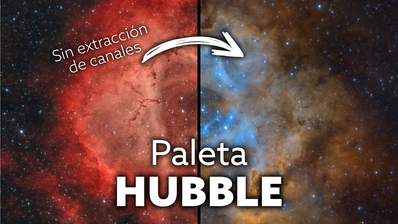 ASÍ se consigue una PALETA HUBBLE básica en PIXINSIGHT