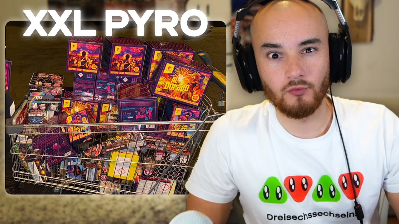 XXL PYRO Einkauf reaktion