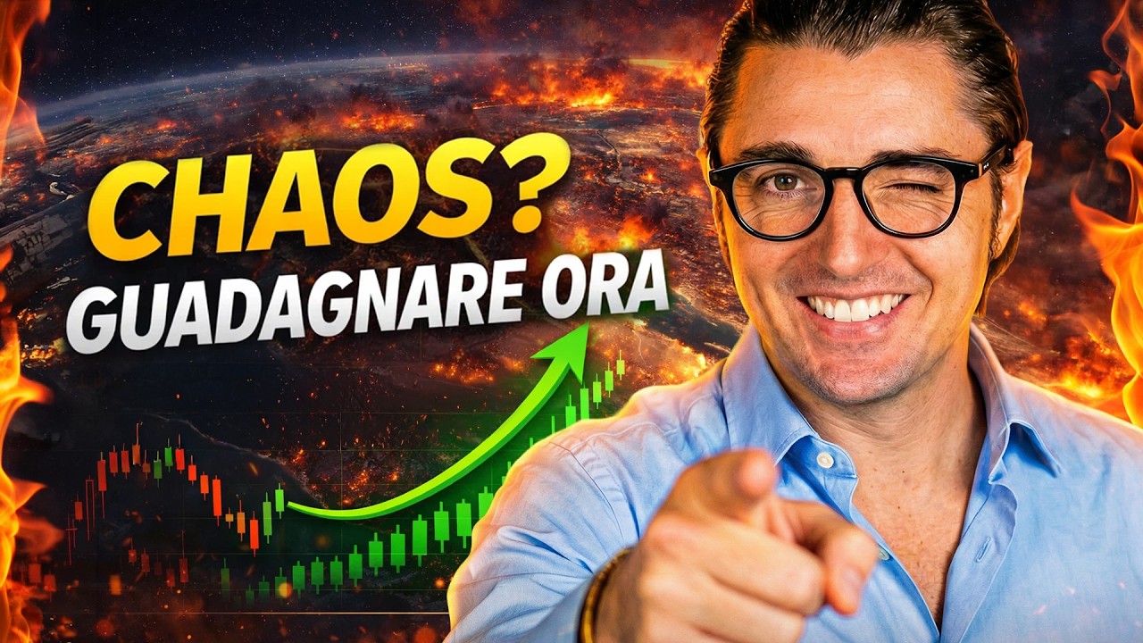 I mercati crollano per le tensioni globali? La strategia che trasforma il caos in rendita