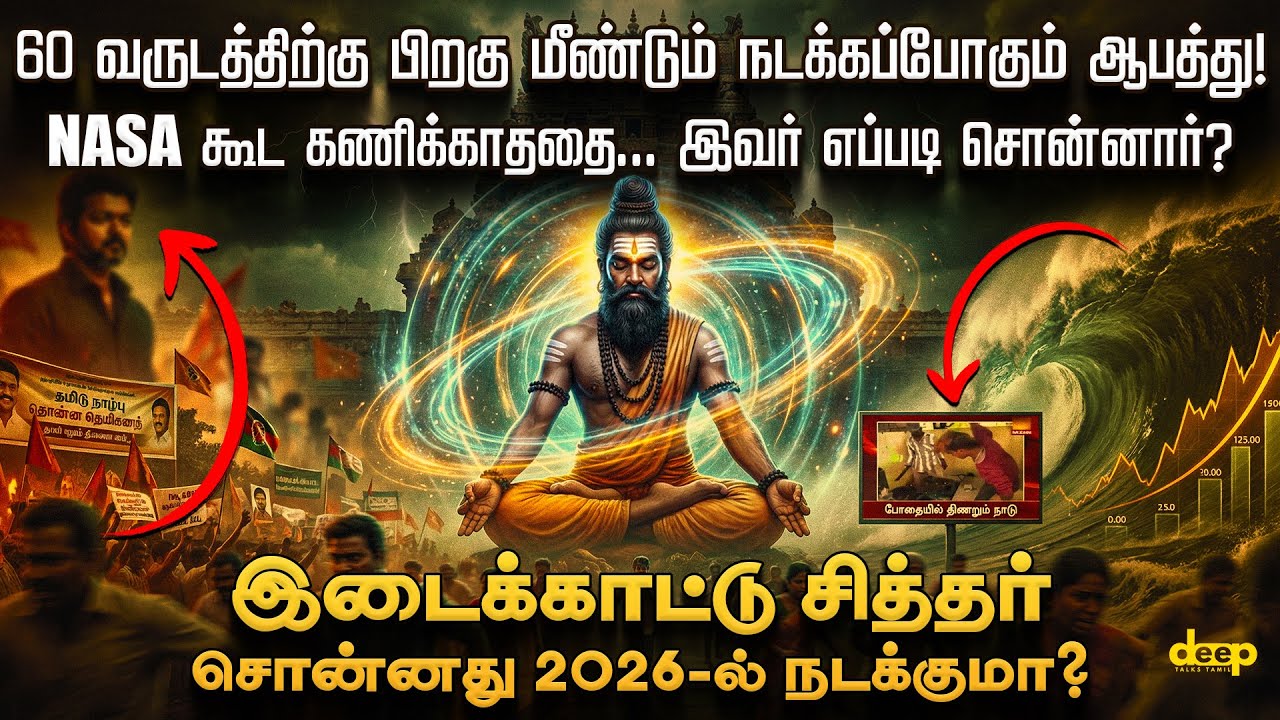 இதுவரை இவர் சொன்னது நடந்தது? இடைக்காட்டு சித்தர் சொன்னது 2026-ல் நடக்குமா? Idaikattu Siddhar History