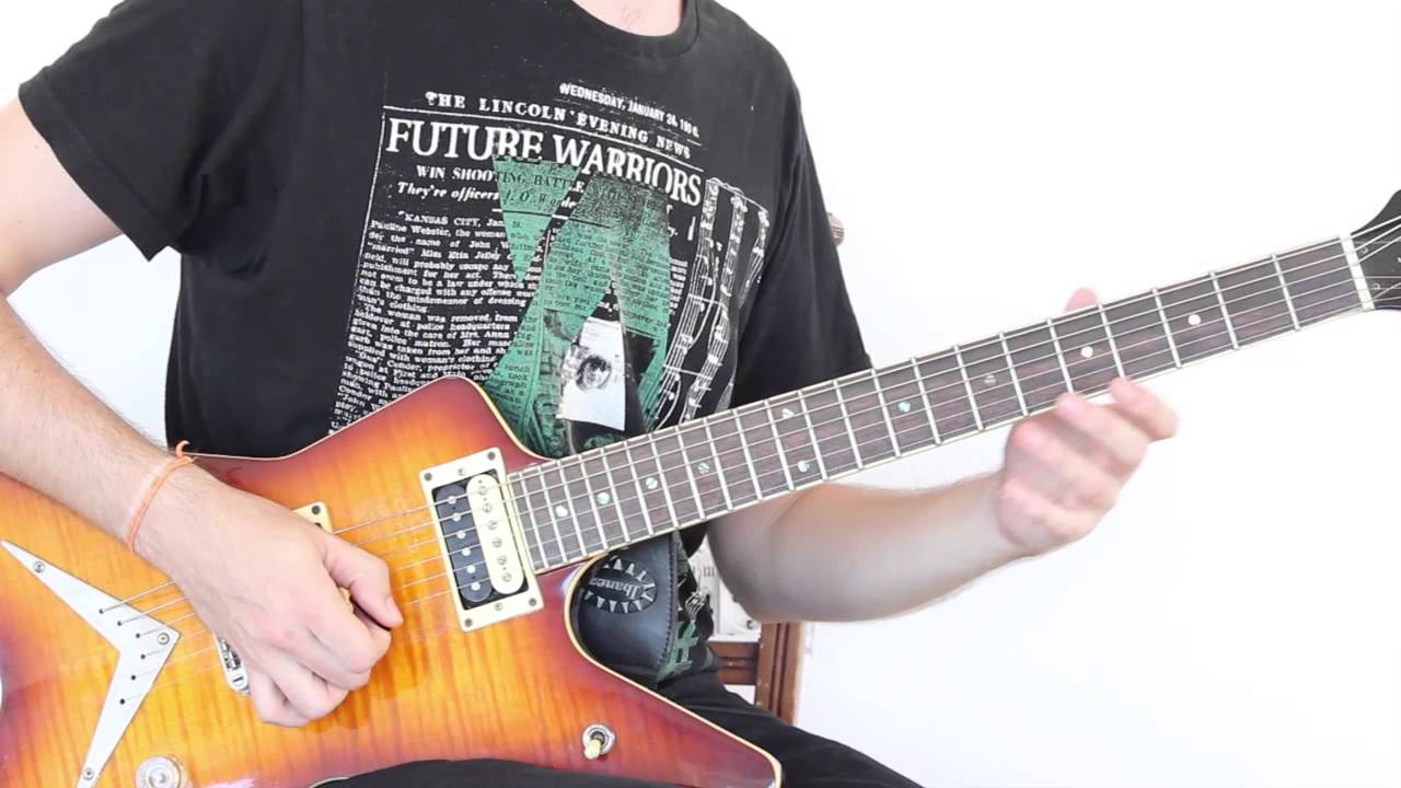 Solos Rápidos y Sorprendentes en una Cuerda Pt.2 - Guitarra Rock/Metal - TAB + Backing