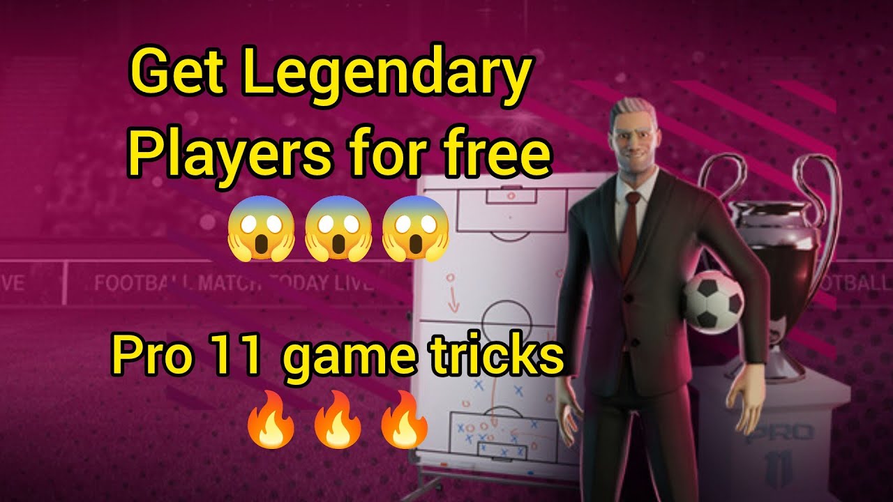 Don’t Spend Coins! 😲 Get FREE Legendary Players in Pro 11 Football Manager