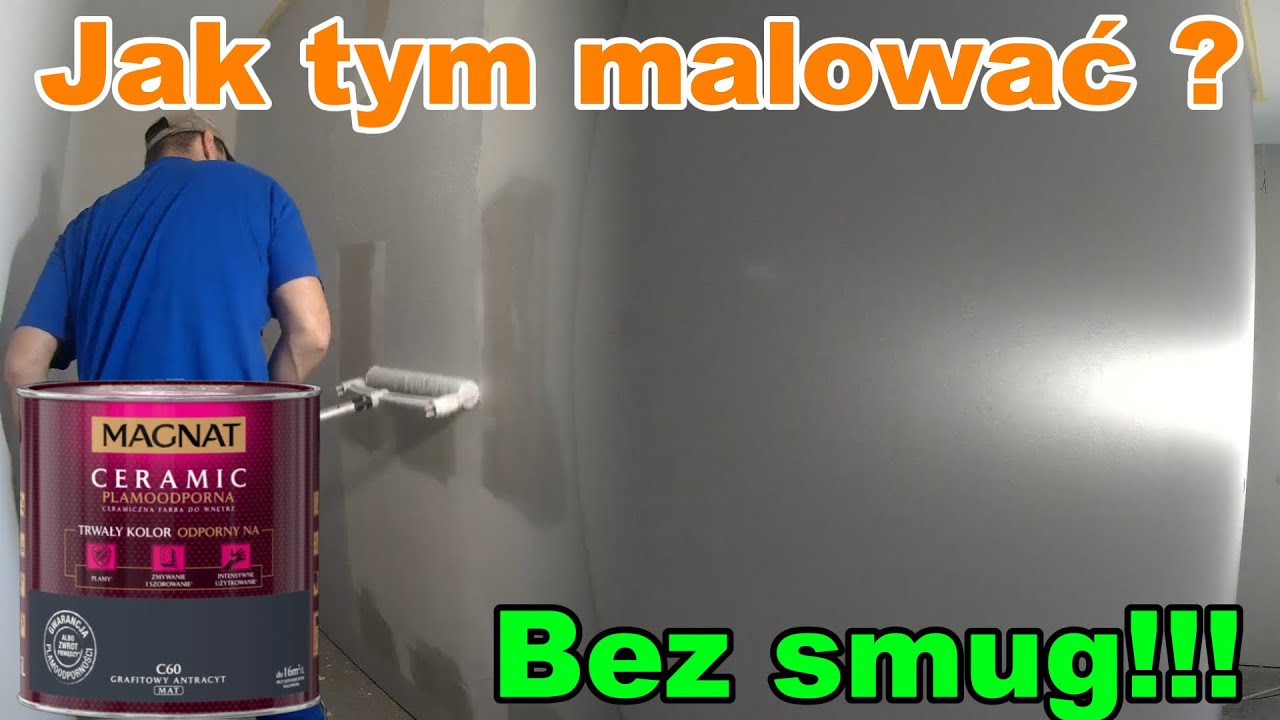 Magnat CERAMIC Jak malować bez smug i pasów?