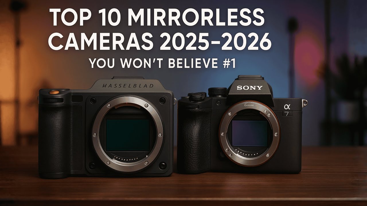 The Only 10 Best Mirrorless Cameras 2025-2026 - #1 Will Below Your Mind!
