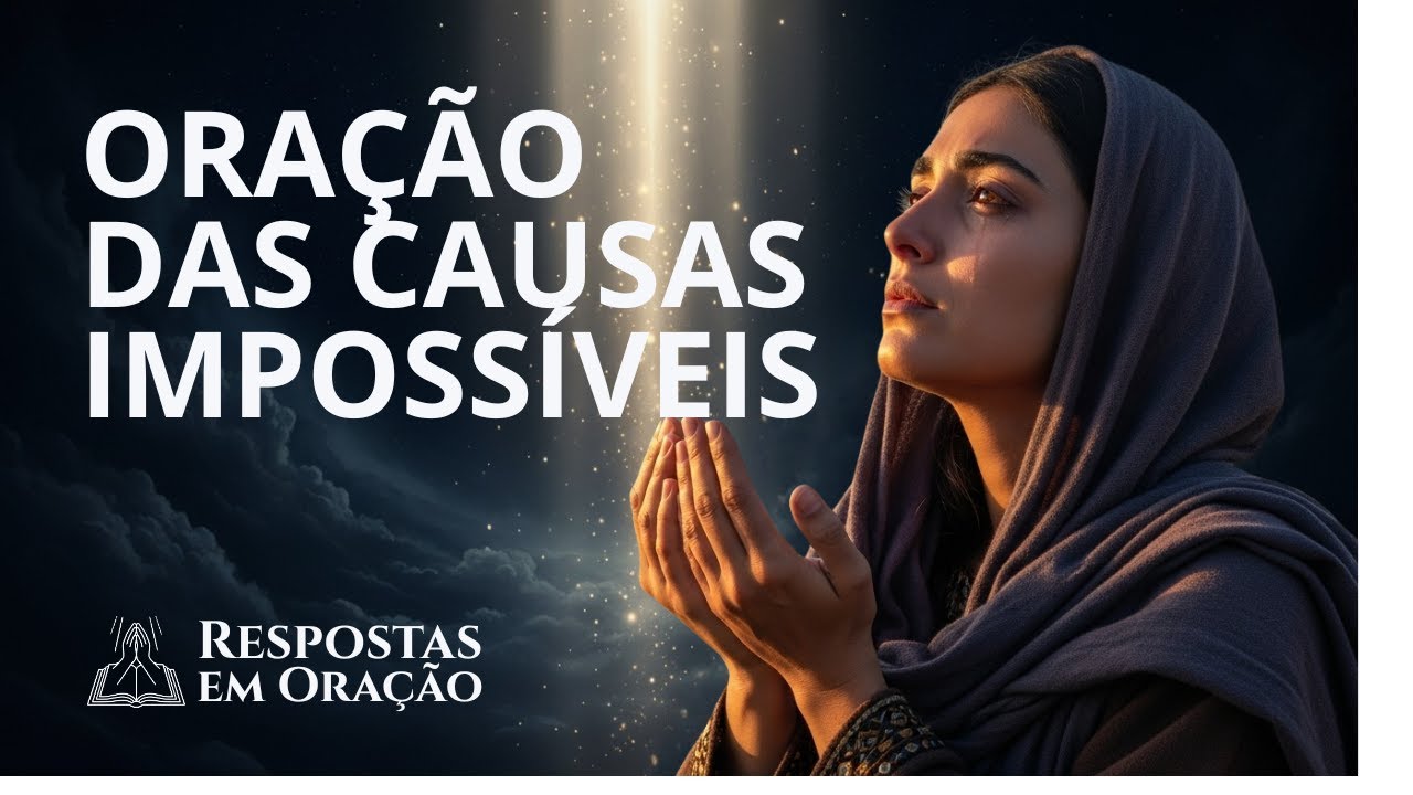 Oração das causas impossível: o Deus todo poderoso age onde ninguém mais consegue
