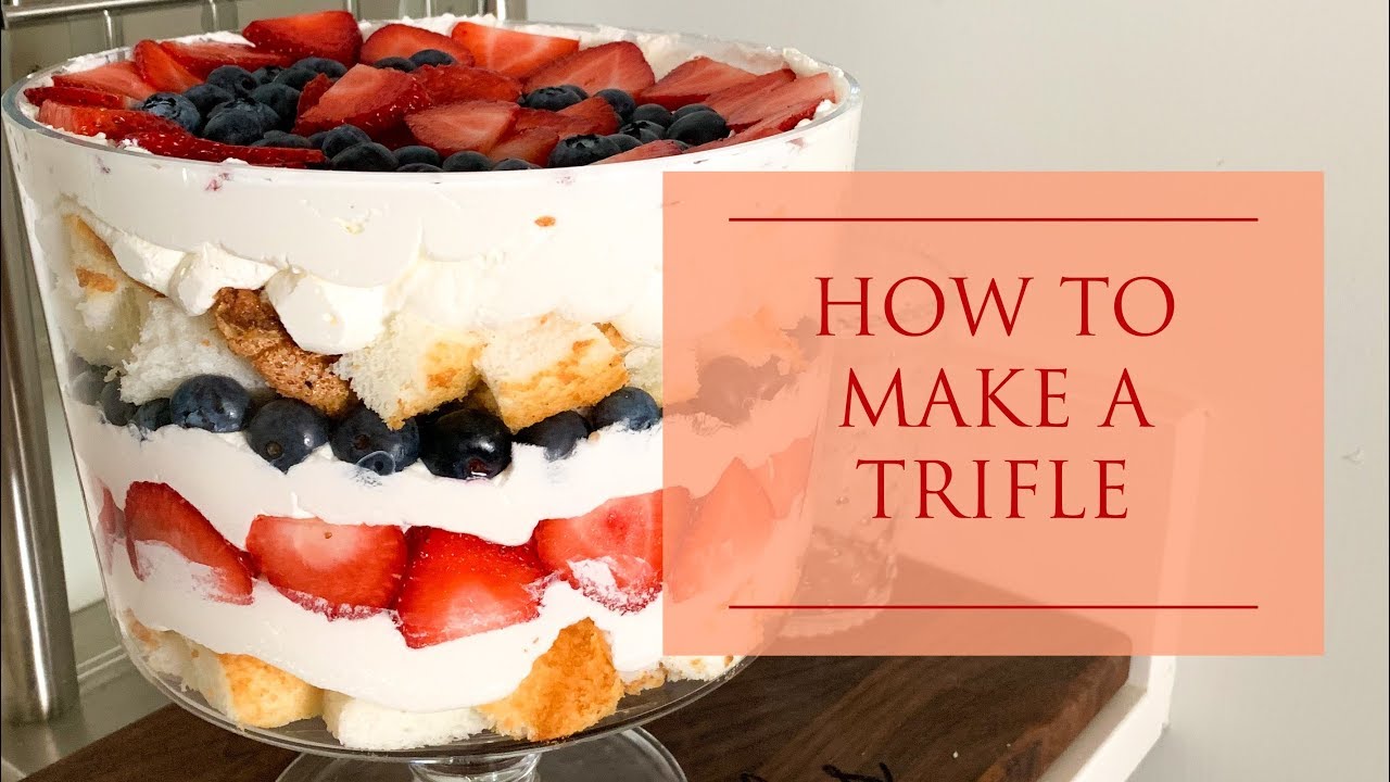 Trifle Recipe for USA Themed Event + 4th of July | Weddings Made EZ