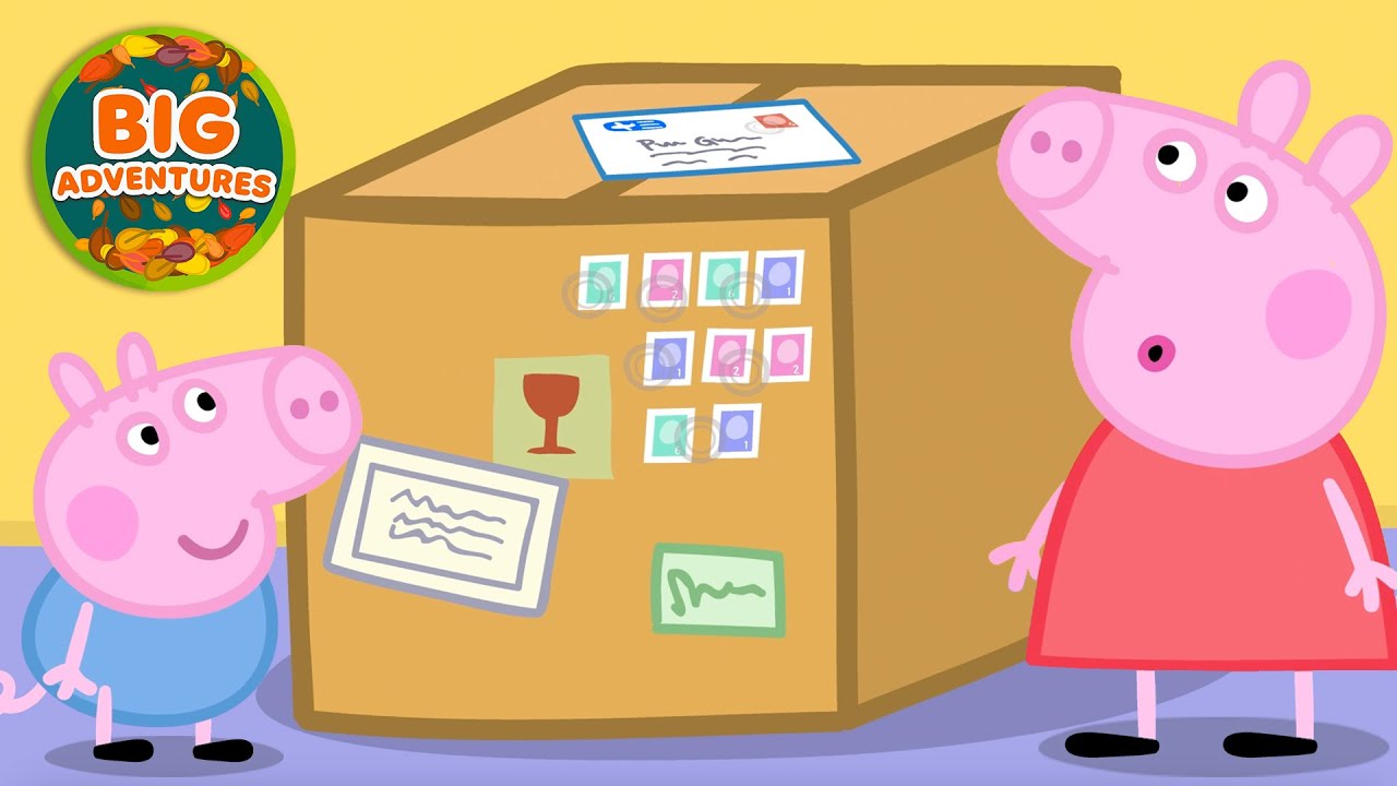 Peppa Pig Finds a Mystery Gift Adventure! 🎁🐷 Peppa & George: Sharing Toys | Full Episodes | Cartoons