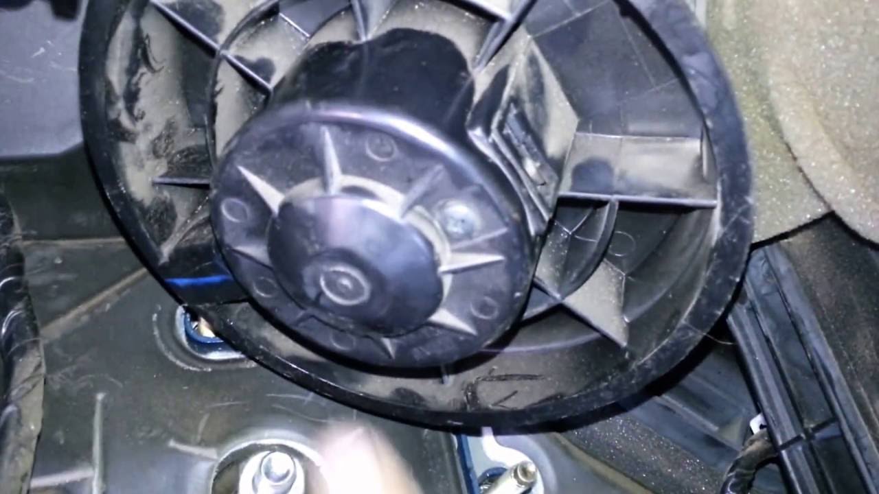 Replacing The Blower Motor on a 2008 Nissan Sentra (without removing the dashboard)