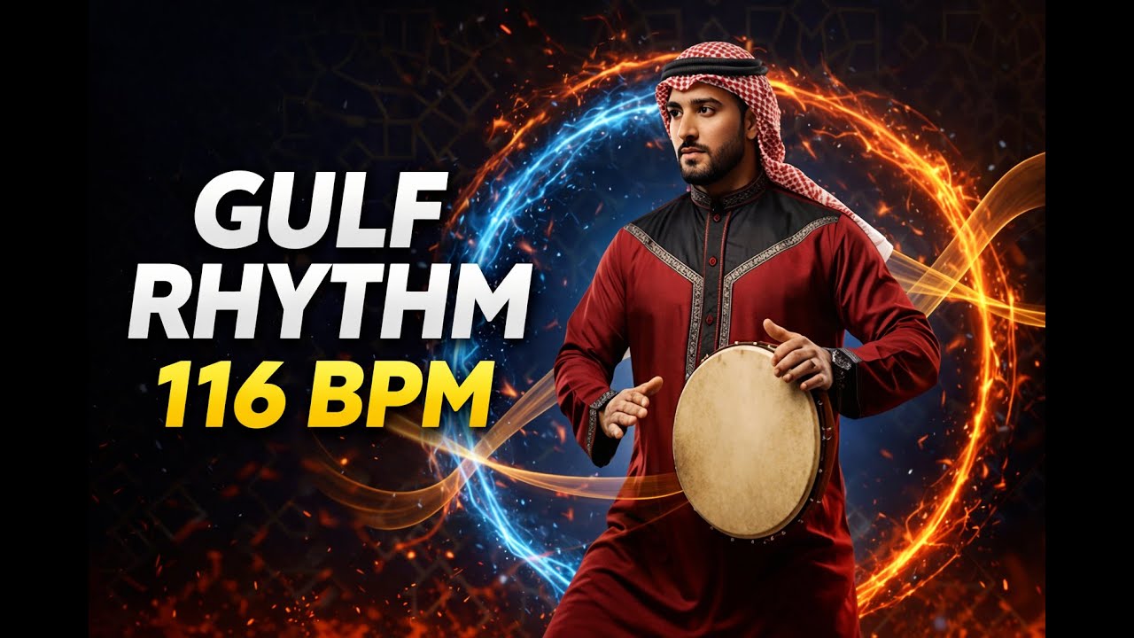 Khaliji Rhythm 116 BPM | Live Gulf Percussion for Modern Producers