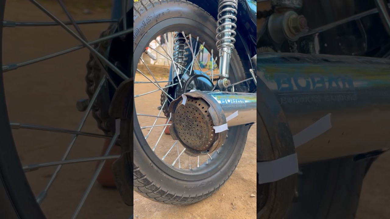 Knalpot motor suara serigala #diy #kreatif #viral #art #craft