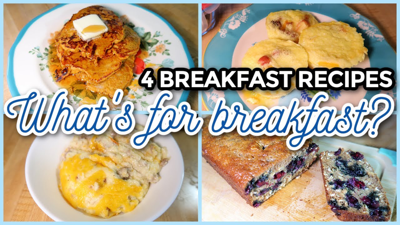 Copy-Cat Starbucks Egg Bites | WHAT'S FOR BREAKFAST? | 4 Breakfast Ideas | March 2023