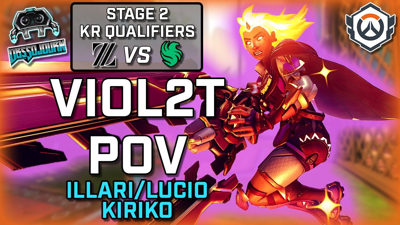 [Viol2t POV] ZETA DIVISION vs Team Falcons | KR Qualifiers Stage 2 | OWCS