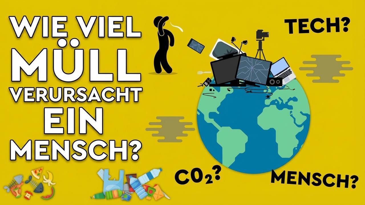 Wie viel Müll produziert ein Mensch im Leben wirklich? Faktencheck!