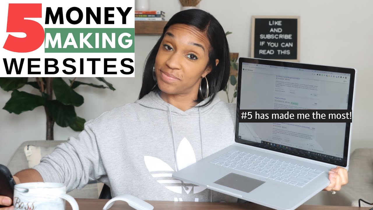 5 Best Websites to make MONEY from home online for FREE! (2023)