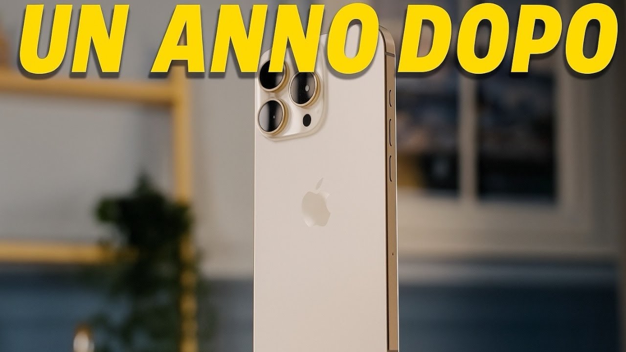 iPHONE 16 PRO MAX: NE È  VALSA LA PENA DOPO UN ANNO?