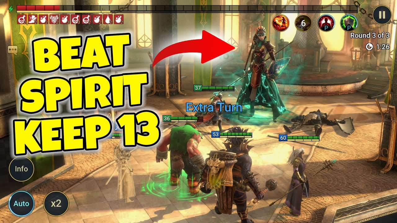 How to Beat Spirit Keep Stage 13 Raid Shadow Legends