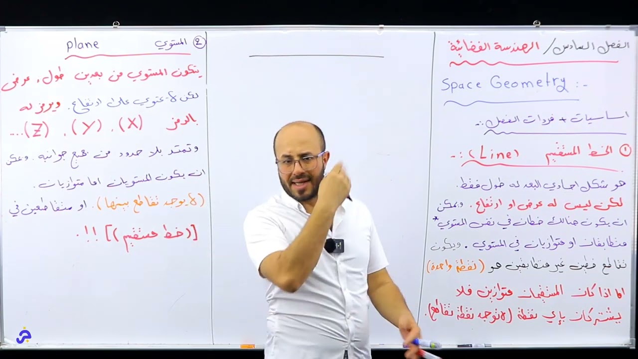 السادس العلمي / الفصل السادس / الهندسة الفضائية / اساسيات ج 1/ 2024