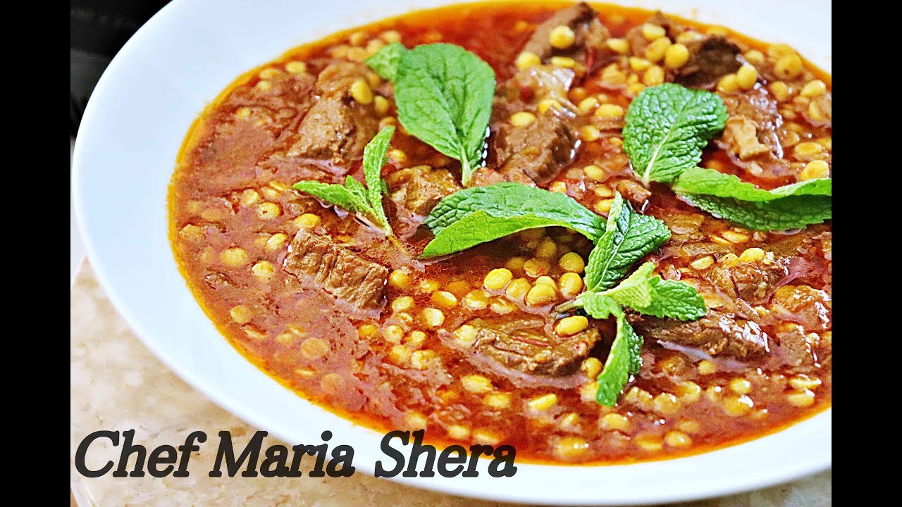 Lamb Curry-Afghan Lamb korma - split chickpeas -Ramadon recipes-korma gosht -Afghan recipes