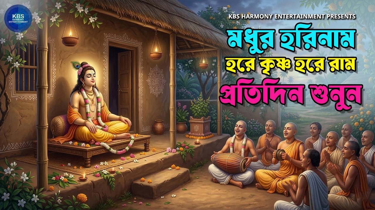 মধুর হরিনাম | Modhur Hori Naam | হরে কৃষ্ণ হরে রাম | Hare Krishna Hare Ram | Nonstop Kirtan