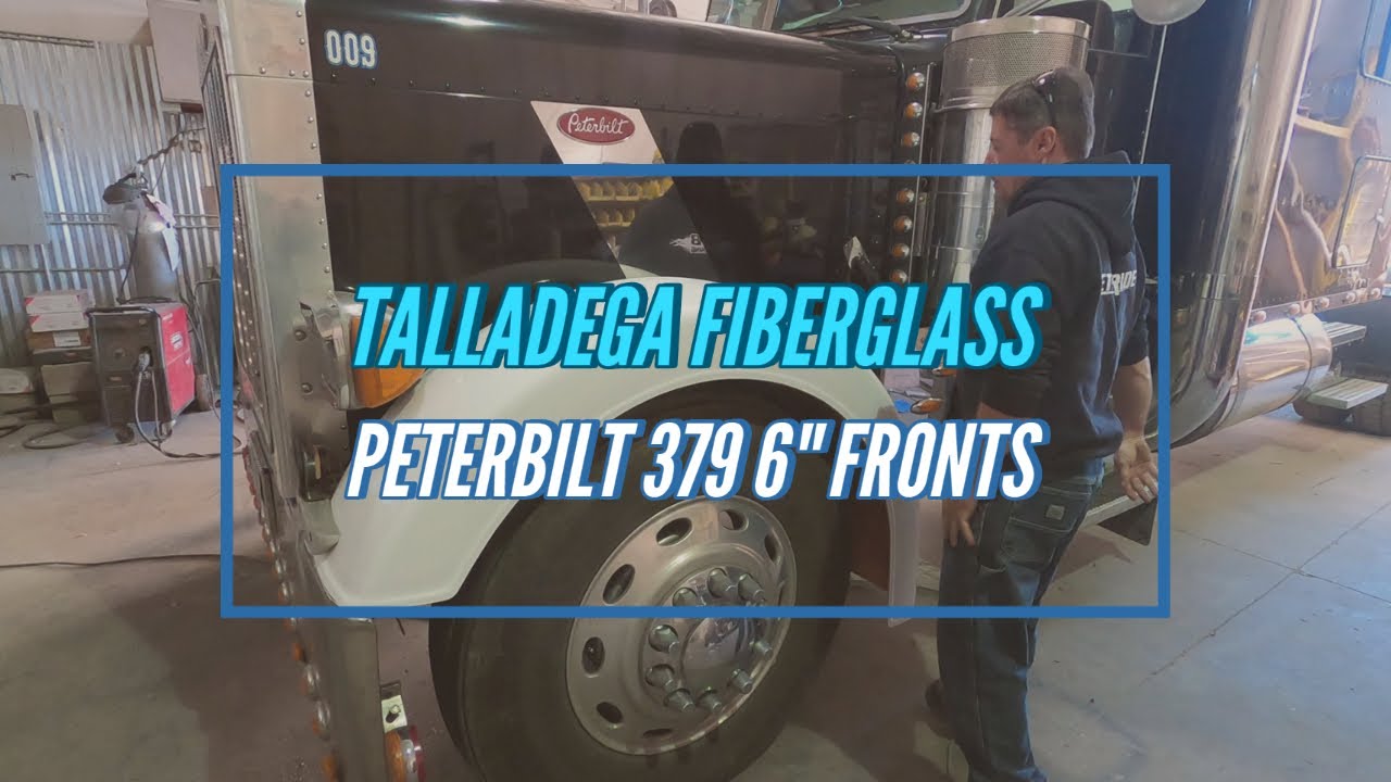 Peterbilt 379 6 inch Front Fender Installation