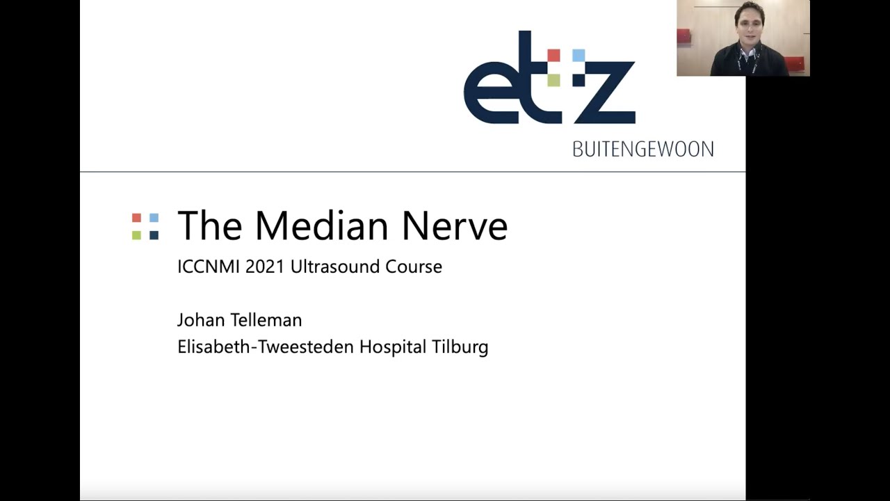 ICCNMI2021  Anatomy and scan demo of the median nerve