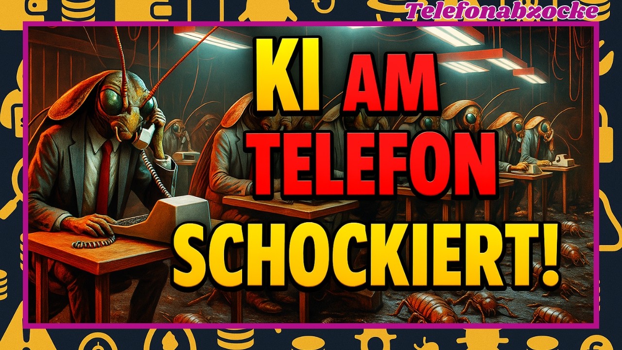 Callcenter Scamanruf - KI-Betr&uuml;ger &uuml;bernehmen Anrufe &ndash; Du nie wieder deinem Telefon trauen! 🤖📞😱