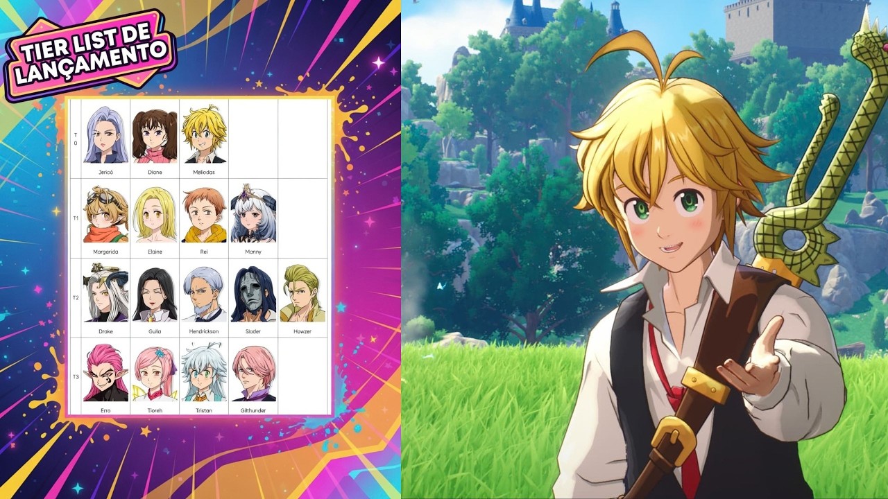 MELHOR TIER LIST  The Seven Deadly Sins Origin