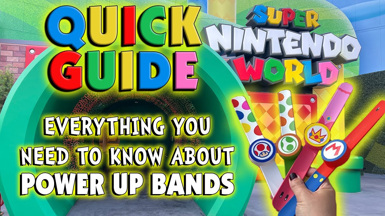 Quick Guide to Power Up Bands at Universal Studios! Unlock the Magic of Super Nintendo World 🎮💥