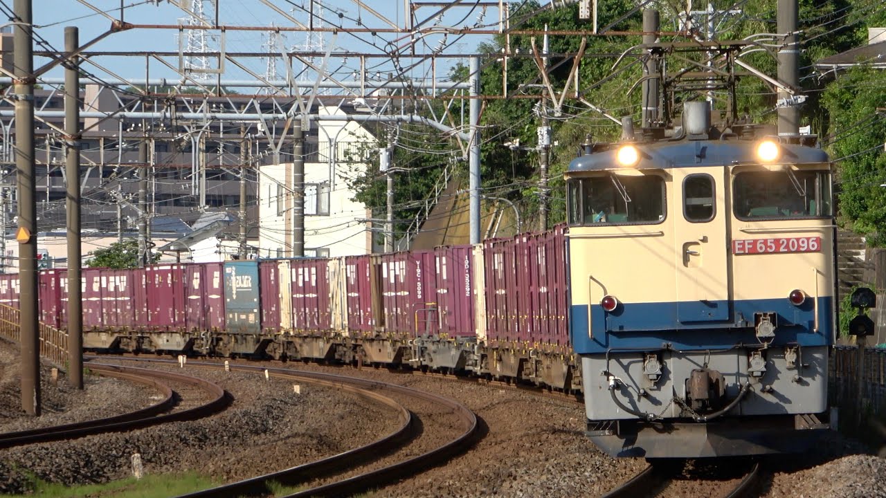 JR貨物 新鶴見機関区所属EF65形2000番台貨物列車 2023年撮影