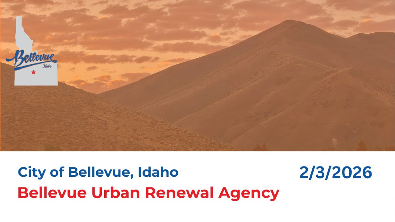 Bellevue, Idaho Urban Renewal Agency - February 3, 2026 Meeting