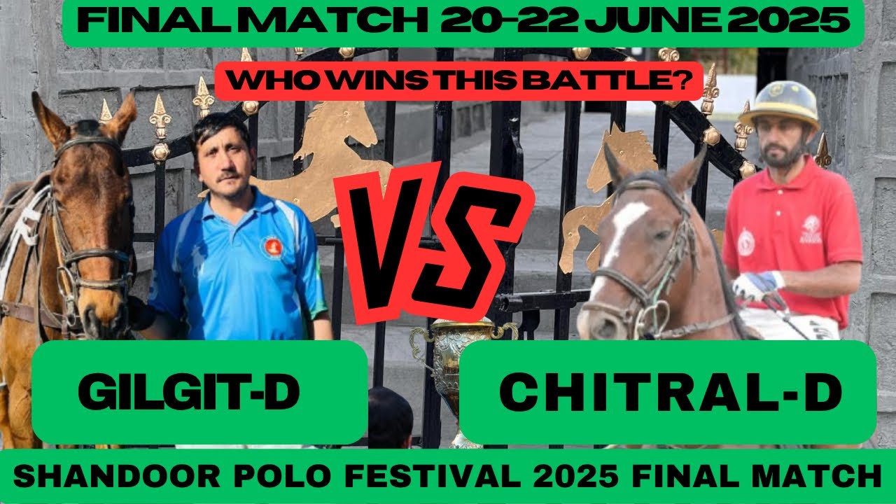 Gilgit D vs Chitral D | Shandur Polo Festival 2025 🔥 Full Match at World’s Highest Polo Ground
