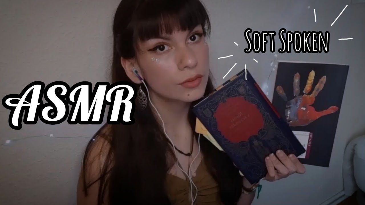 ASMR SOFT SPOKEN | Lectura Susurrada | Poesia 🌸