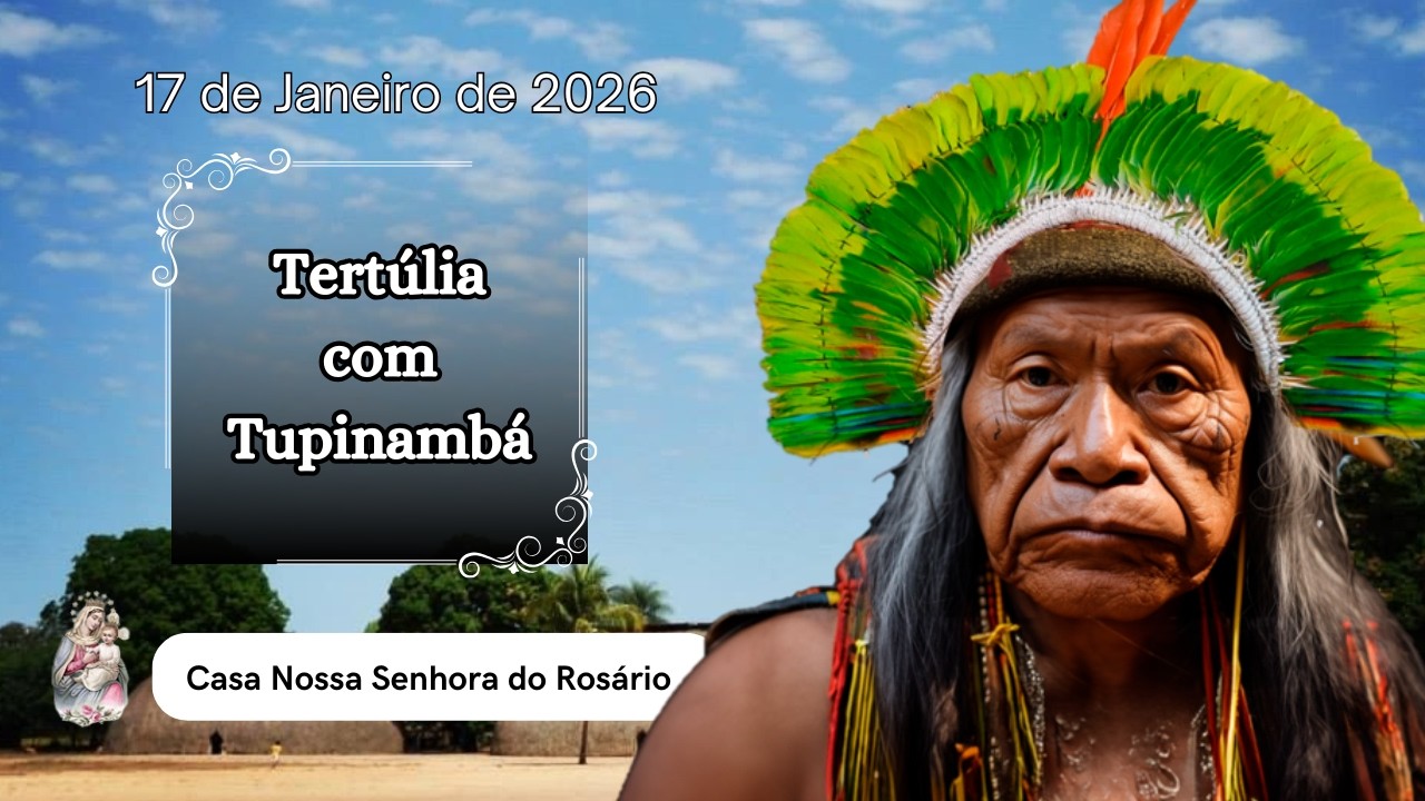 Tertúlia com Caboclo Tupinambá | 17 de Janeiro de 2026 | 