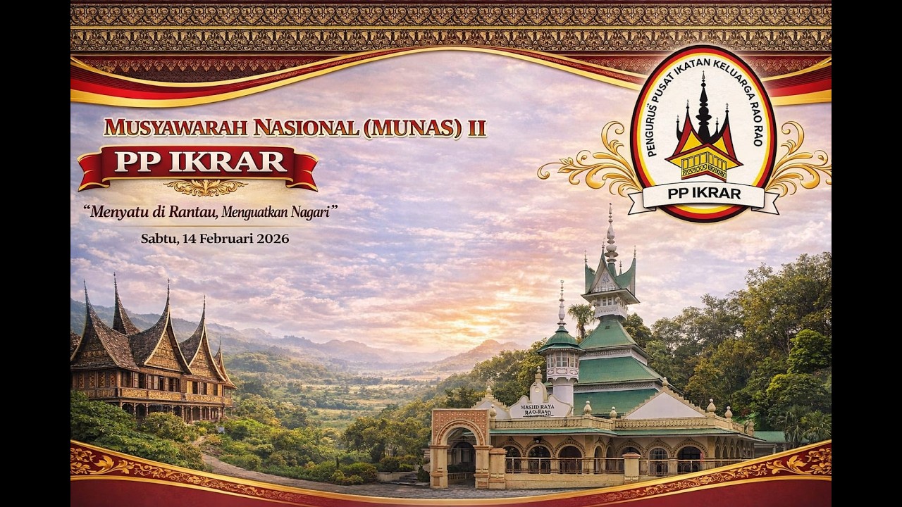 🔴 (LIVE) MUSYAWARAH NASIONAL (MUNAS) II | PP IKRAR