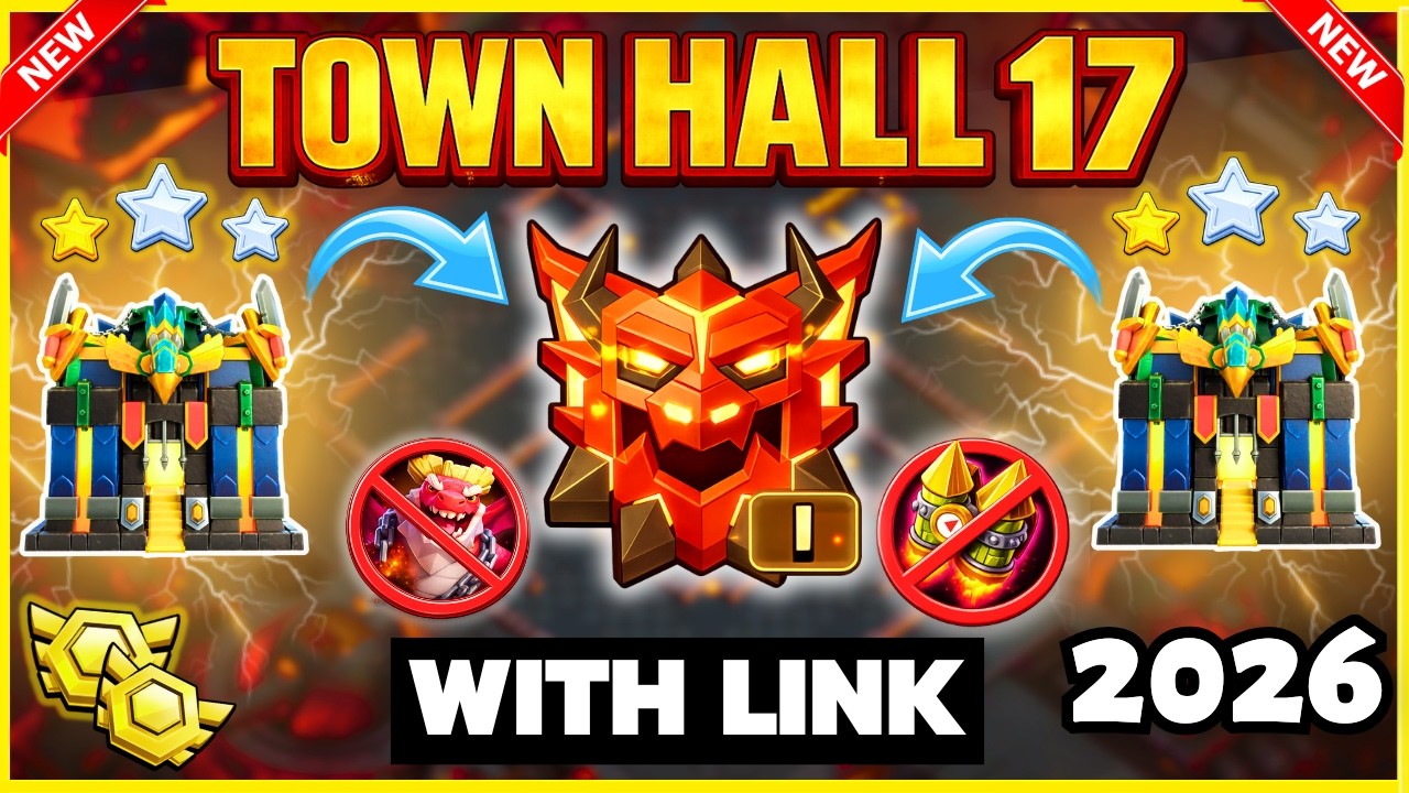 🏆 TOP 20 WORLD BEST TH17 WAR BASES WITH LINK | TH17 CWL BASE | TH17 LEGEND BASE | 2026 🔥