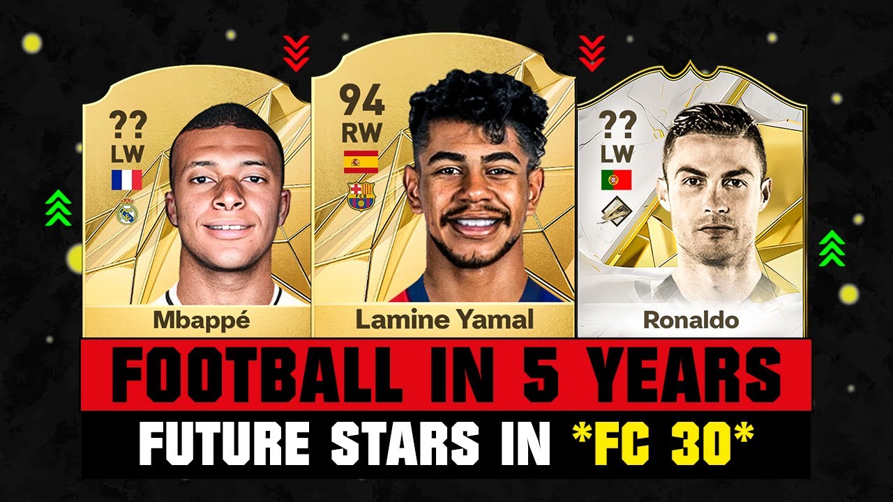 THIS IS HOW FOOTBALL WILL LOOK LIKE IN 5 YEARS! 😱🔥 ft. Lamine Yamal, Mbappe, Ronaldo... etc
