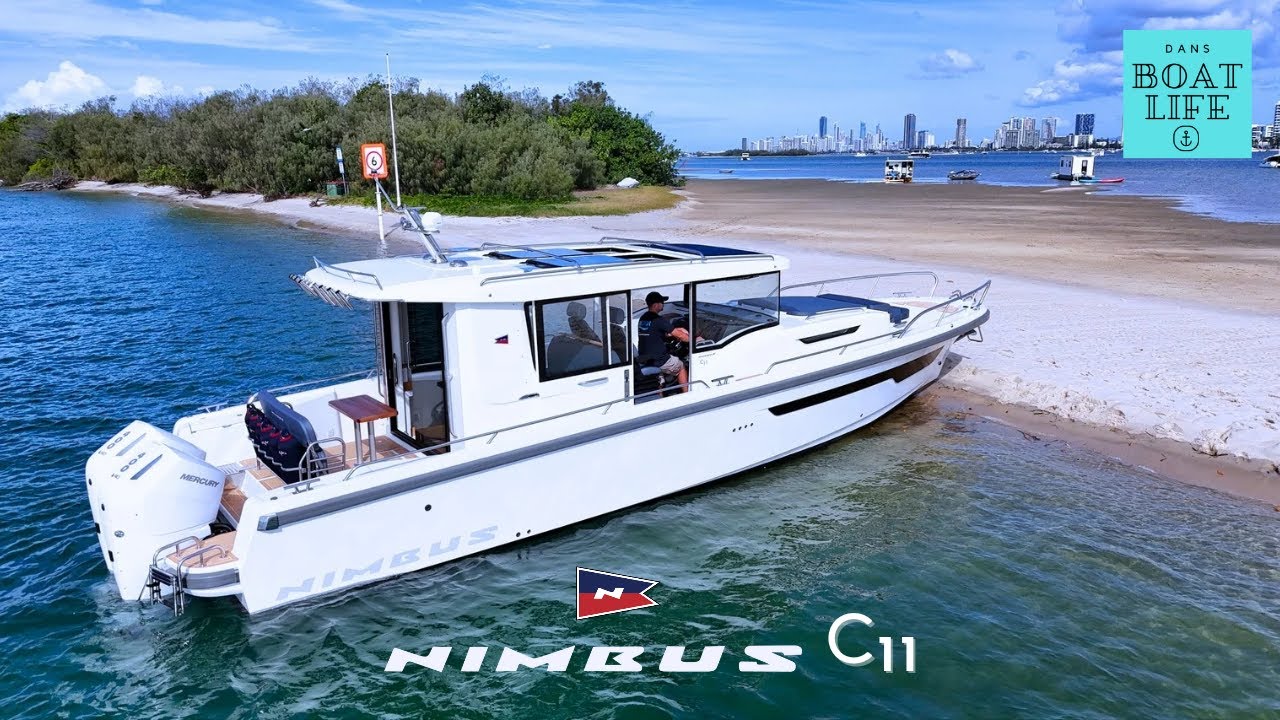 Offshore PERFECTION? Nimbus C11 TEST with V10 400Hp Mercury Outboards