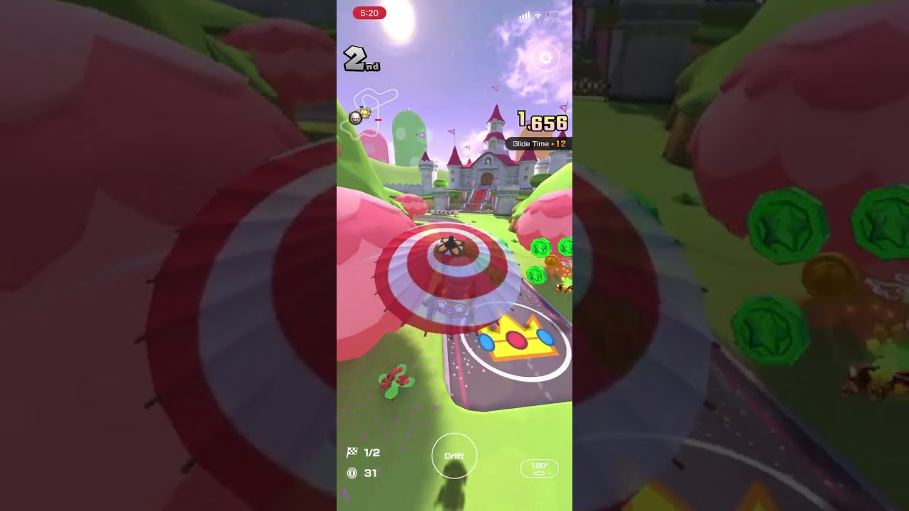 Mario Kart Tour Gameplay - Royal Raceway