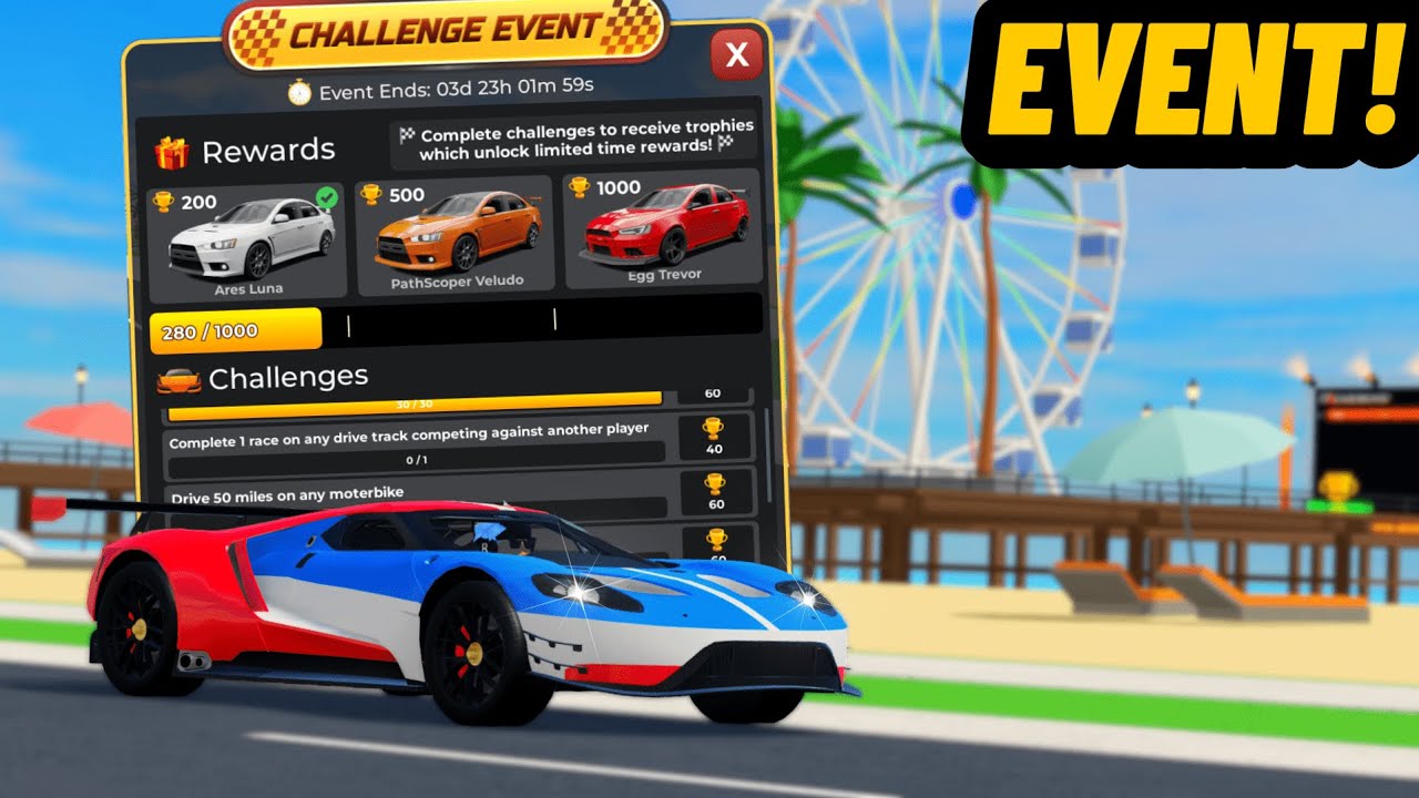 Brand NEW CHALLENGE EVENT In Dealership Tycoon!