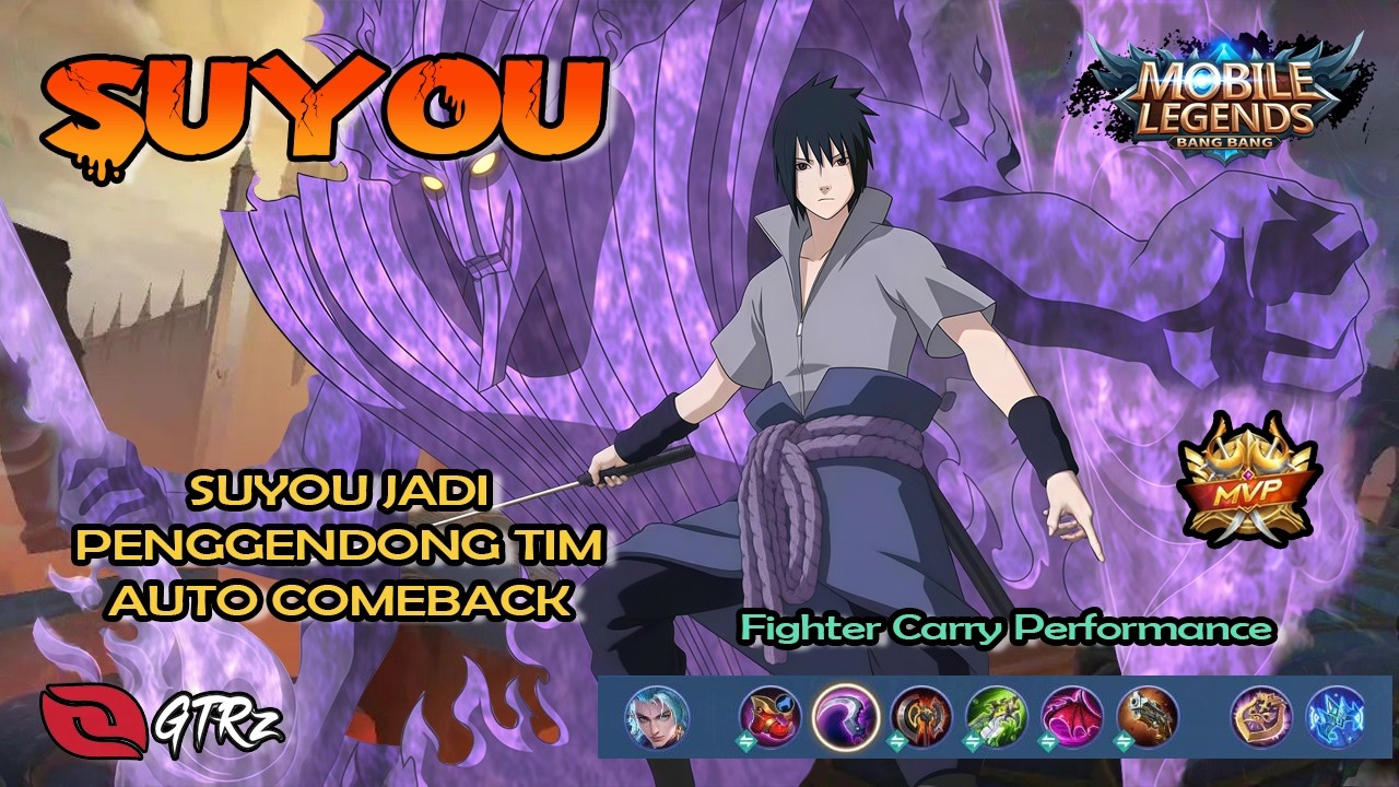 SUYOU JADI PENGGENDONG TIM DI MATCH INI!  | EPIC COMEBACK !!!! - MLBB