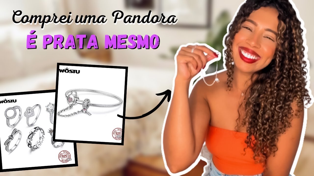 COMPRAS ALIEXPRESS E SHOPEE | Jóias de prata 925 + Pulseira Pandora *Unboxing*