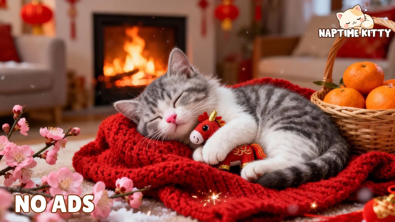 Relaxing Music for Anti Anxiety Cats 🐾 Calming Sound & Cozy Atmosphere to Anti Anxiety and Healing