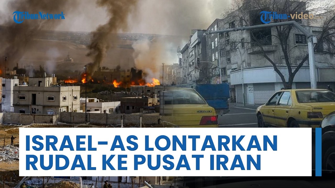 Breaking News: Serangan Gabungan AS-Israel Hantam Rudal ke Iran, Sasar Kantor Pimpinan IRGC Khamenei