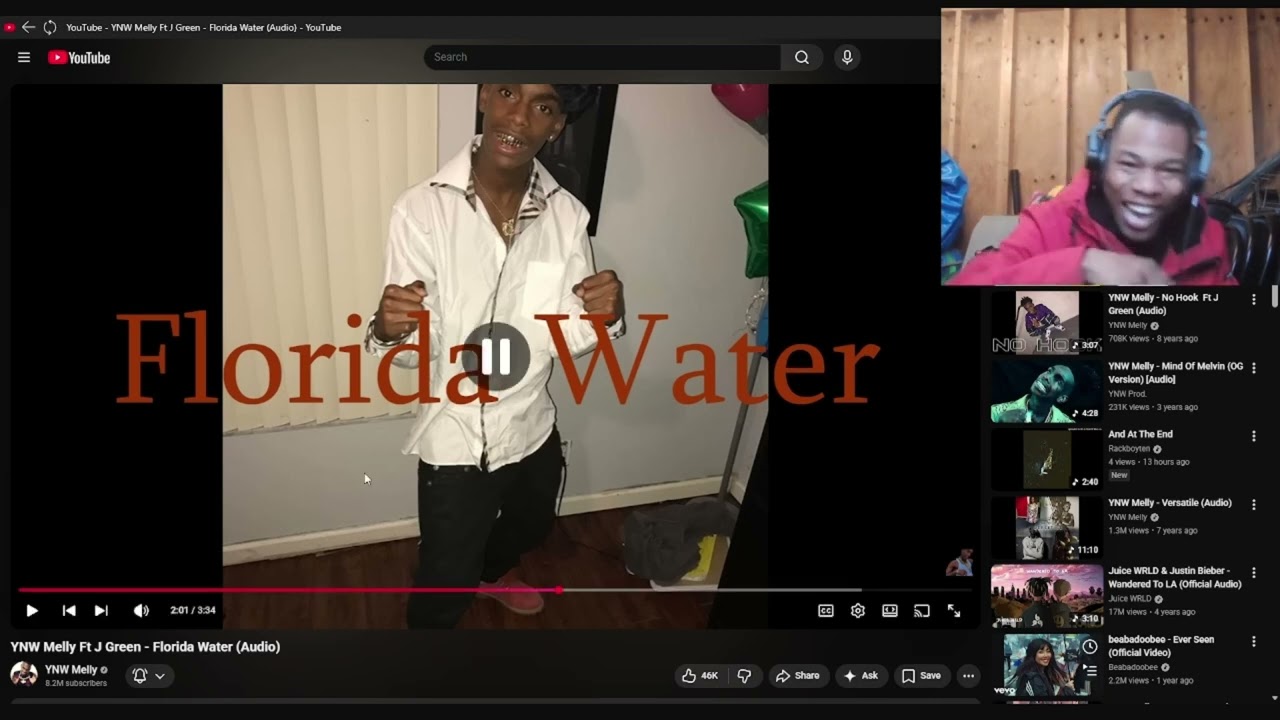 YNW Melly Ft J Green - Florida Water REACTION