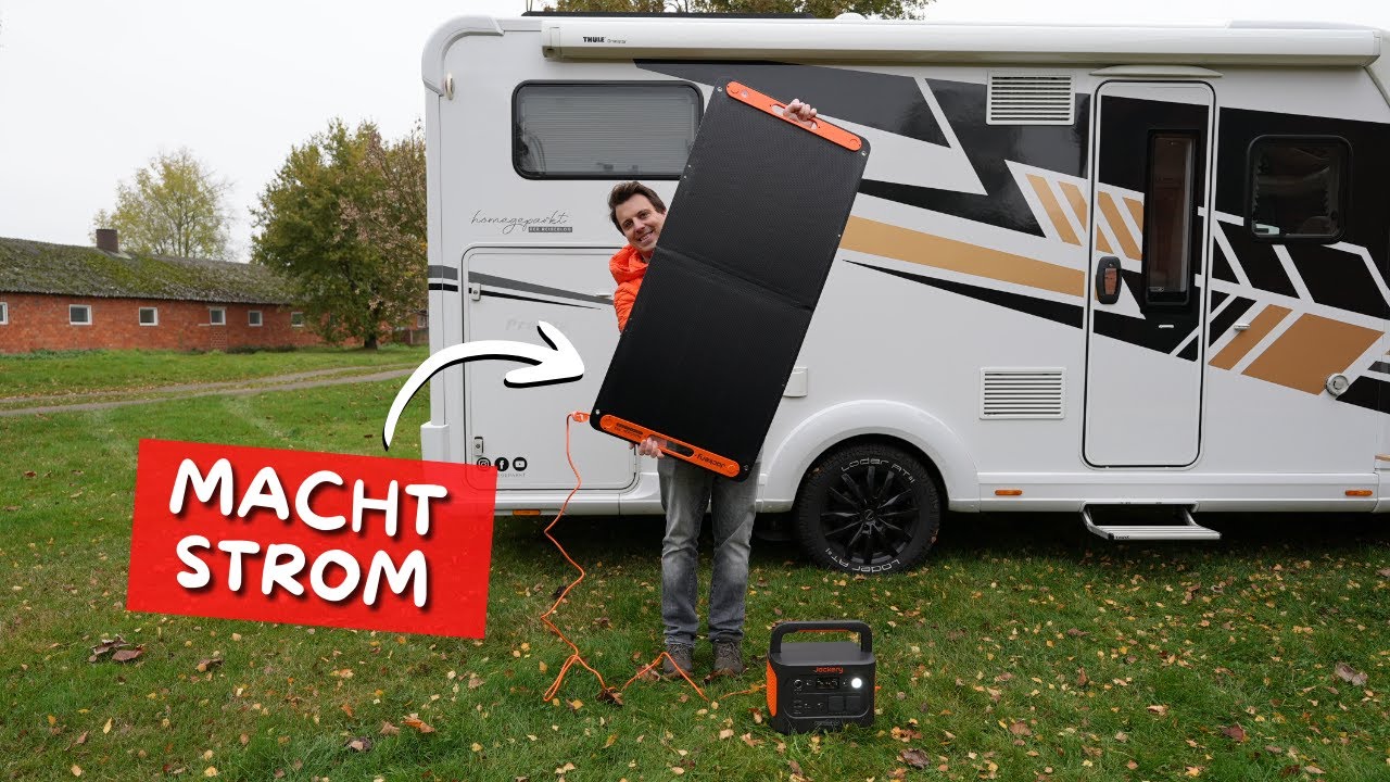 STROM für UNTERWEGS⚡️🔋 Jackery Explorer 1000 V2: Die ULTIMATIVE Powerstation mit Solarpanel ❓