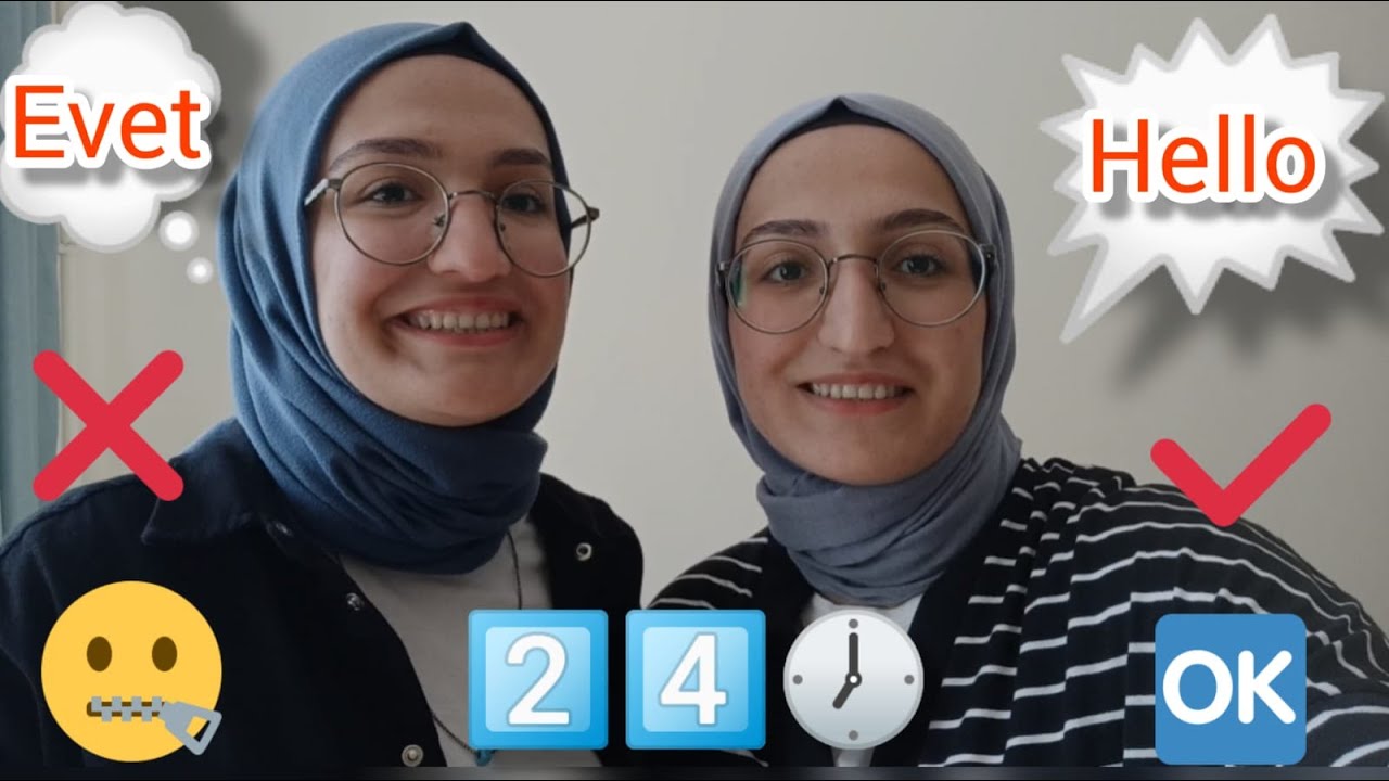 24 SAAT BOYUNCA İNGİLİZCE KONUŞTUK TÜRKÇE KONUŞMAK YASAK 24 HOURS SPEAKING ENGLISH CHALLENGE#24hour