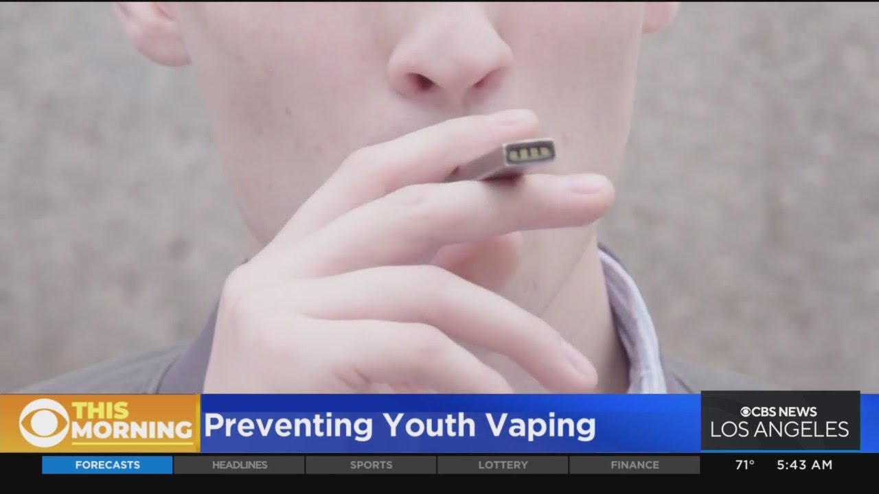 Health expert explains dangers of youth vaping, how to address the topic with children