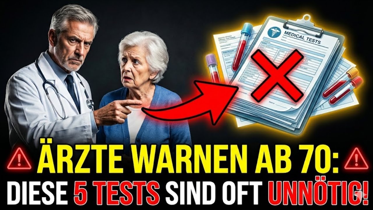 Ärzte warnen ab 70: Diese 5 Tests sind oft unnötig!